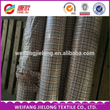 Hot Selling For T Shirt 100% Cotton Yarn Dyed Fabric 100% cotton yarn dyed checks fabric for T-Shirt
